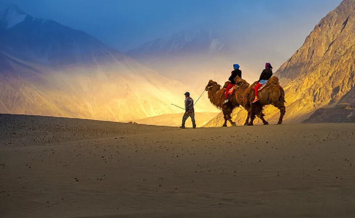Phyang to Hunder Trek in Nubra Valley